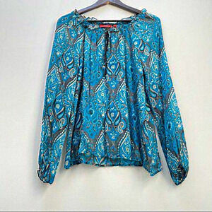 Oscar‎ De LA Renta Blouse Women Size 12